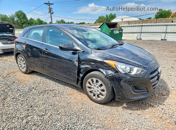 KMHD35LH9GU281253 2016 HYUNDAI ELANTRA Black Przód prawy