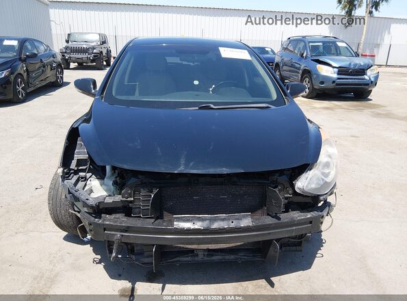KMHD35LH9GU322822 2016 HYUNDAI ELANTRA GT Black წინა ხედი