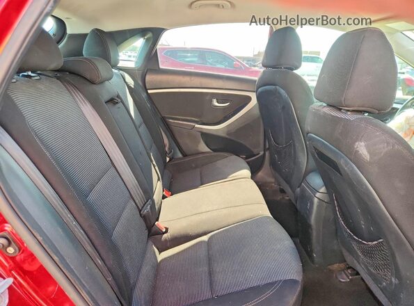 KMHD35LHXGU285487 2016 HYUNDAI ELANTRA Red 