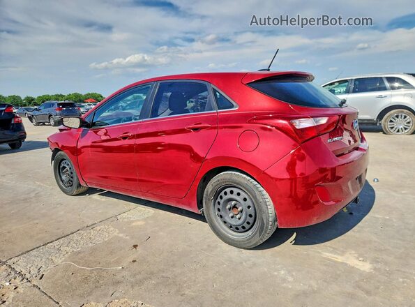 KMHD35LHXGU285487 2016 HYUNDAI ELANTRA Red 