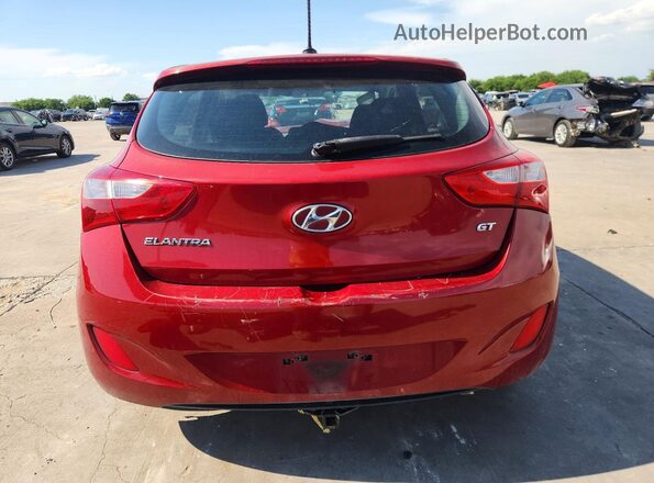 KMHD35LHXGU285487 2016 HYUNDAI ELANTRA Red 