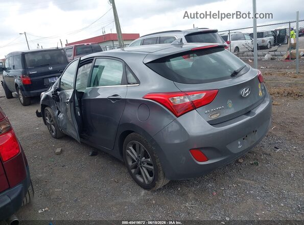 KMHD35LHXGU302837 2016 HYUNDAI ELANTRA GT Gray Հետևի ձախ