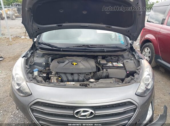 KMHD35LHXGU302837 2016 HYUNDAI ELANTRA GT Gray Հետևի տեսք