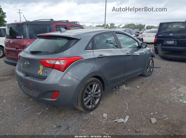 KMHD35LHXGU302837 2016 HYUNDAI ELANTRA GT Gray Հետևի աջ