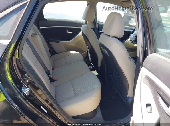 KMHD35LHXGU304524 2016 HYUNDAI ELANTRA GT Black VIN կոդի պիտակի տեսք