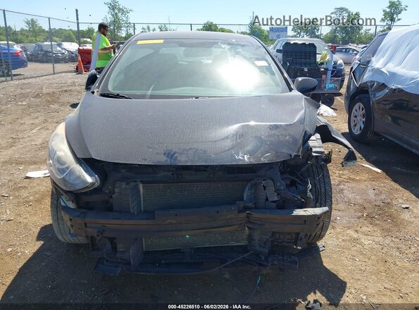 KMHD35LHXGU304524 2016 HYUNDAI ELANTRA GT Black Սալոնի հետևի տեսք