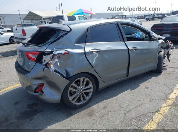 KMHD35LHXGU316186 2016 HYUNDAI ELANTRA GT Gray უკანა მარჯვენა