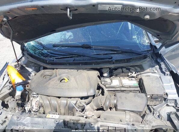 KMHD35LHXGU316186 2016 HYUNDAI ELANTRA GT Gray უკანა ხედი