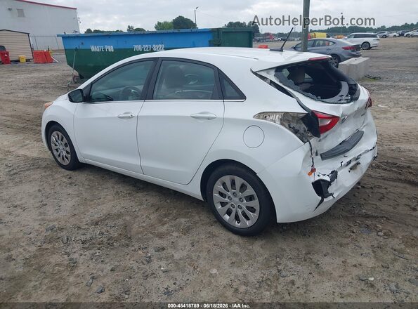 KMHD35LHXHU349478 2017 HYUNDAI ELANTRA GT White Հետևի ձախ