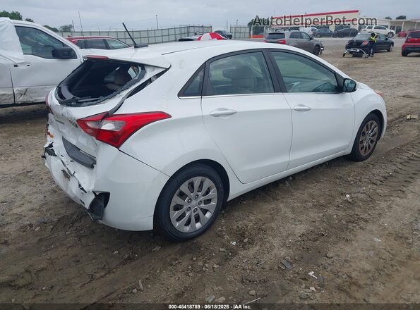 KMHD35LHXHU349478 2017 HYUNDAI ELANTRA GT White Հետևի աջ
