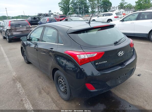 KMHD35LHXHU364224 2017 HYUNDAI ELANTRA GT Black Rear left