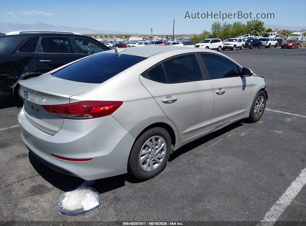 KMHD74LF0HU085314 2017 HYUNDAI ELANTRA Tan Rear right