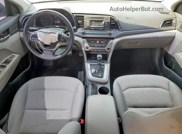 KMHD74LF0HU094143 2017 HYUNDAI ELANTRA Gray 