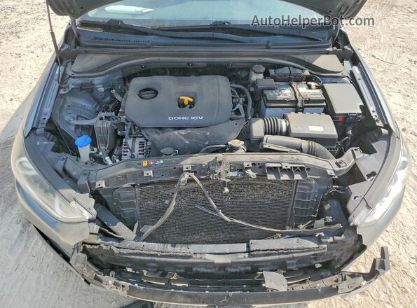 KMHD74LF0HU094143 2017 HYUNDAI ELANTRA Gray 