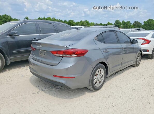 KMHD74LF0HU094143 2017 HYUNDAI ELANTRA Gray 