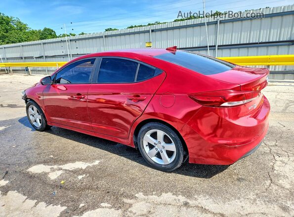 KMHD74LF0HU103519 2017 HYUNDAI ELANTRA Red 