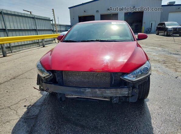 KMHD74LF0HU103519 2017 HYUNDAI ELANTRA Red 