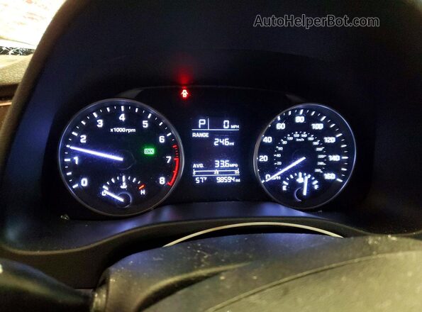 KMHD74LF0HU405263 2017 HYUNDAI ELANTRA Красный 
