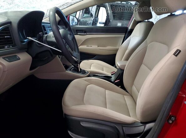 KMHD74LF0HU405263 2017 HYUNDAI ELANTRA Красный 
