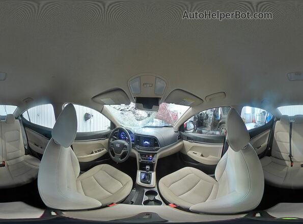 KMHD74LF0HU405263 2017 HYUNDAI ELANTRA Красный 