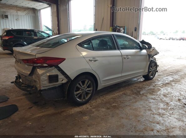 KMHD74LF0JU532553 2018 HYUNDAI ELANTRA Silver Trasero derecho