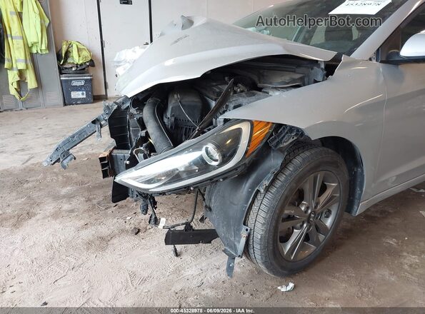 KMHD74LF0JU532553 2018 HYUNDAI ELANTRA Silver Vista frontal