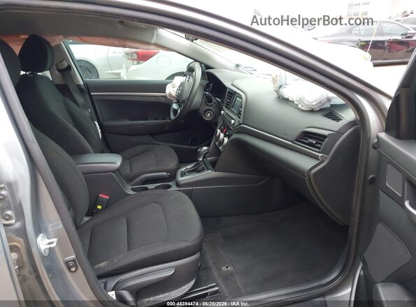 KMHD74LF0KU793845 2019 HYUNDAI ELANTRA Gray Vista interior delantera