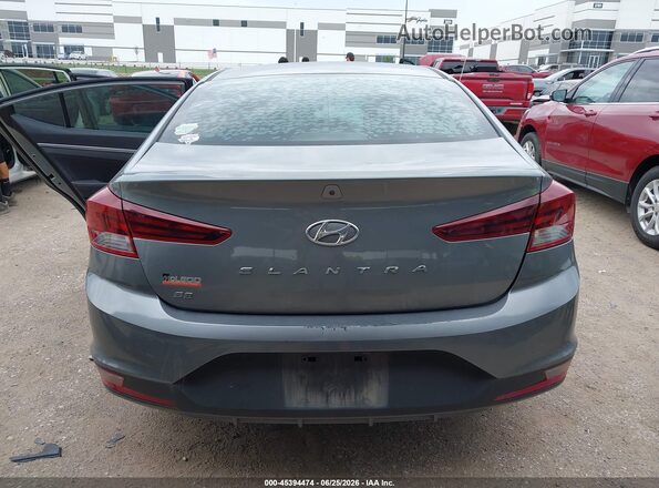 KMHD74LF0KU793845 2019 HYUNDAI ELANTRA Gray 