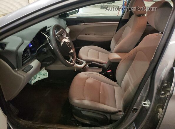 KMHD74LF0KU824883 2019 HYUNDAI ELANTRA Gray 