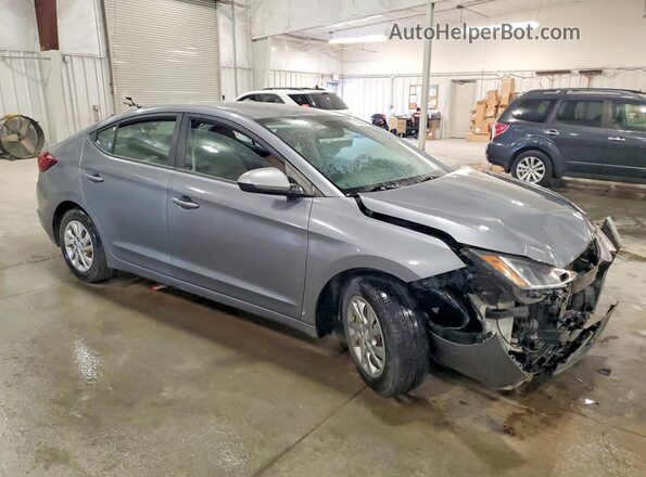 KMHD74LF0KU824883 2019 HYUNDAI ELANTRA Gray 