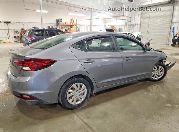 KMHD74LF0KU824883 2019 HYUNDAI ELANTRA Gray 