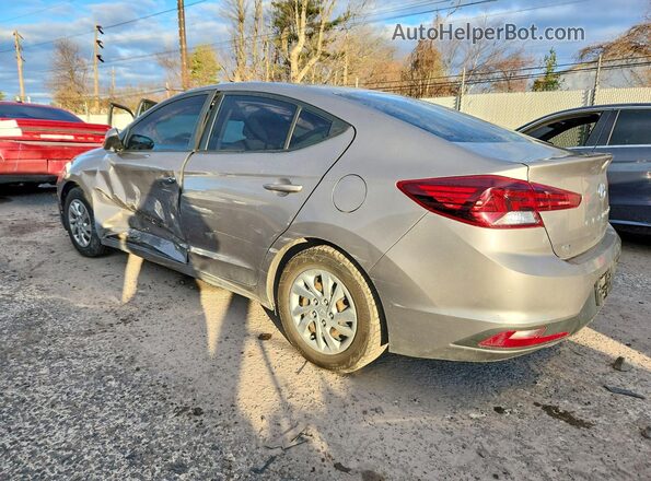 KMHD74LF0LU024599 2020 HYUNDAI ELANTRA Gray Rear left