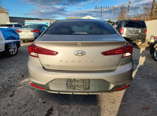 KMHD74LF0LU024599 2020 HYUNDAI ELANTRA Gray Rear view