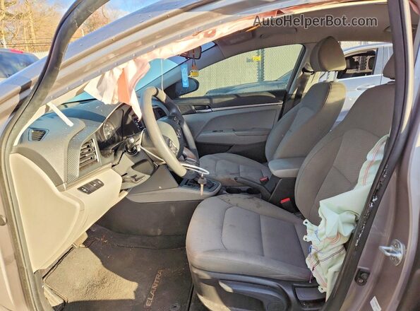 KMHD74LF0LU024599 2020 HYUNDAI ELANTRA Gray Front interior view