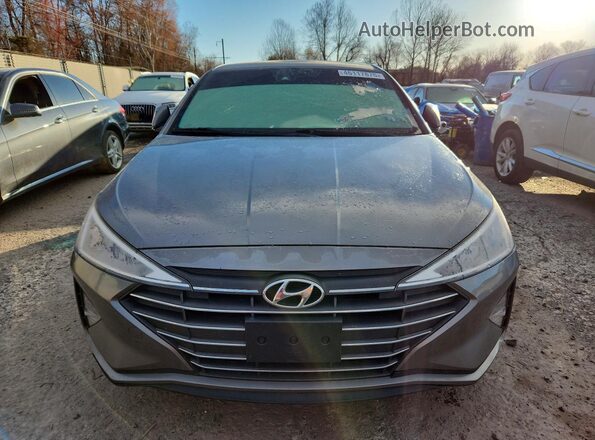 KMHD74LF0LU024599 2020 HYUNDAI ELANTRA Gray Front view