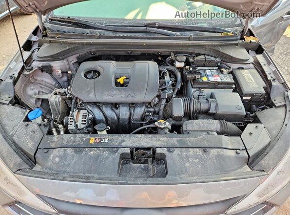 KMHD74LF0LU024599 2020 HYUNDAI ELANTRA Gray Rear interior view