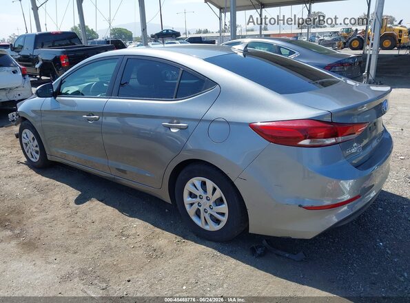 KMHD74LF1HU152356 2017 HYUNDAI ELANTRA Gray Tył lewy