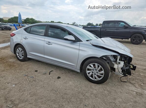 KMHD74LF1HU402002 2017 HYUNDAI ELANTRA Silver Przód prawy