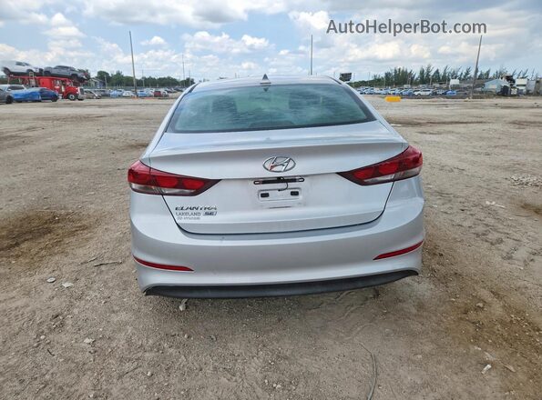 KMHD74LF1HU402002 2017 HYUNDAI ELANTRA Silver Widok z tyłu