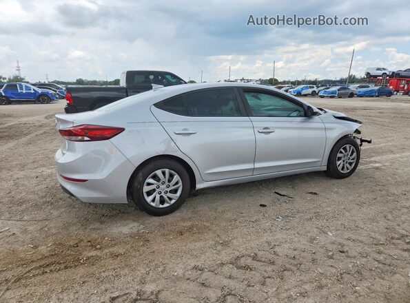 KMHD74LF1HU402002 2017 HYUNDAI ELANTRA Silver Tył prawy