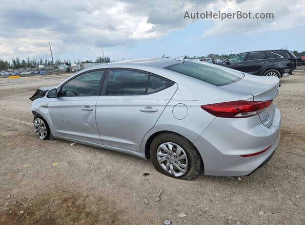 KMHD74LF1HU402002 2017 HYUNDAI ELANTRA Silver Tył lewy