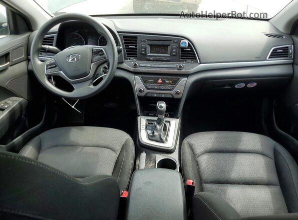 KMHD74LF1JU449598 2018 HYUNDAI ELANTRA Gray 