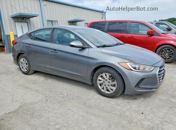 KMHD74LF1JU449598 2018 HYUNDAI ELANTRA Gray 