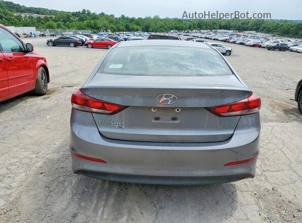 KMHD74LF1JU449598 2018 HYUNDAI ELANTRA Gray 
