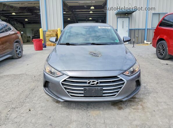 KMHD74LF1JU449598 2018 HYUNDAI ELANTRA Gray 