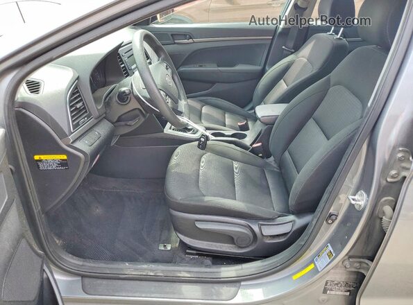 KMHD74LF1JU449598 2018 HYUNDAI ELANTRA Gray 
