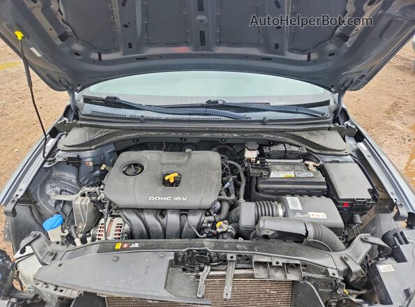 KMHD74LF1JU452940 2018 HYUNDAI ELANTRA Gray Vista interior trasera