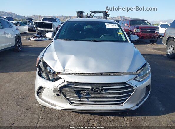 KMHD74LF1JU468815 2018 HYUNDAI ELANTRA Silver Vista del cuadro de instrumentos