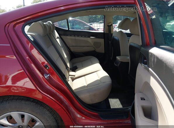 KMHD74LF1KU793014 2019 HYUNDAI ELANTRA Red Вид наклейки з VIN-кодом