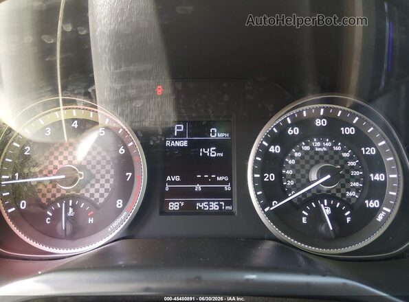 KMHD74LF1KU793014 2019 HYUNDAI ELANTRA Red Вид задніх сидінь